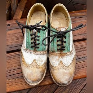 Bed Stu Lita Wingtip Shoes Women’s Size 7.5